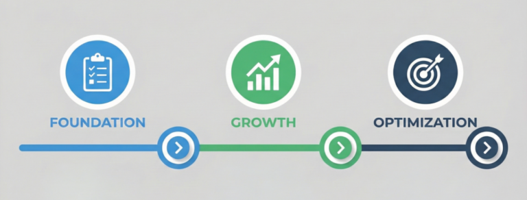 Growth Triangle framework showing Attract, Convert, and Retain stages of marketing strategy