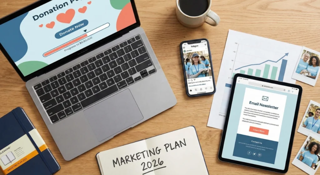 Nonprofit Marketing: Complete 2026 Guide + Budget Strategies